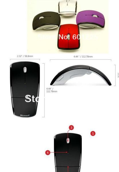 Mouse sem fio, Snap-in Transceiver, 2.4G USB